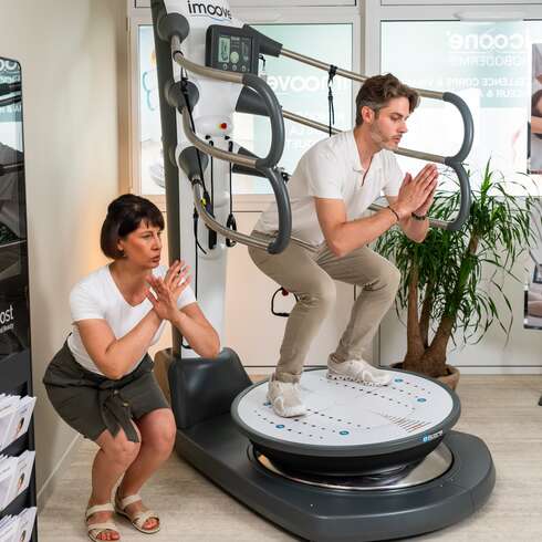 Soin bien-être Séance de remise en forme technologie IMOOVE (coachée)