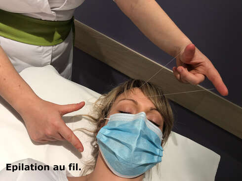 Soin bien-être Epilation Sourcils au fil